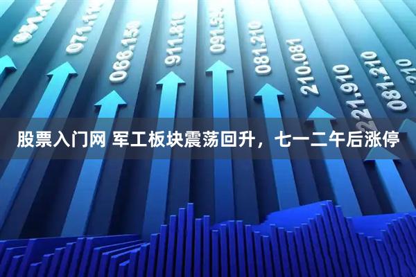 股票入门网 军工板块震荡回升，七一二午后涨停